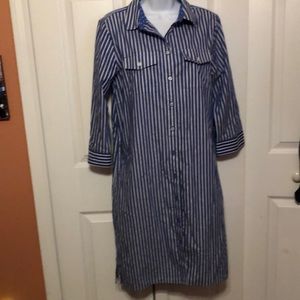 Jones New York Medium front button up dress